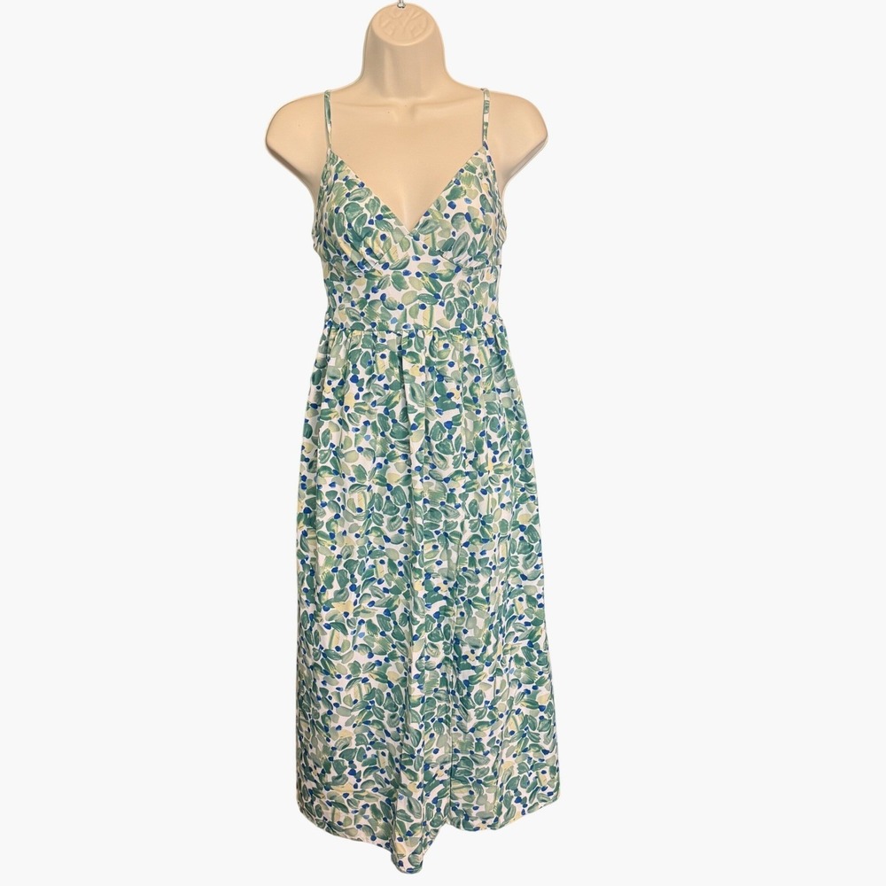 Floral Spaghetti Strap Y2K Midi Wrap Dress 6 Feminine Festival Boho Fairycore
